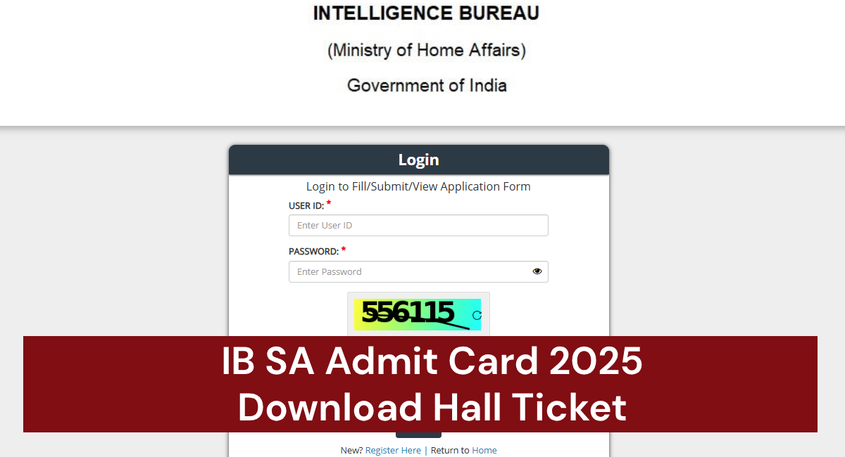 IB SA Admit Card 2025