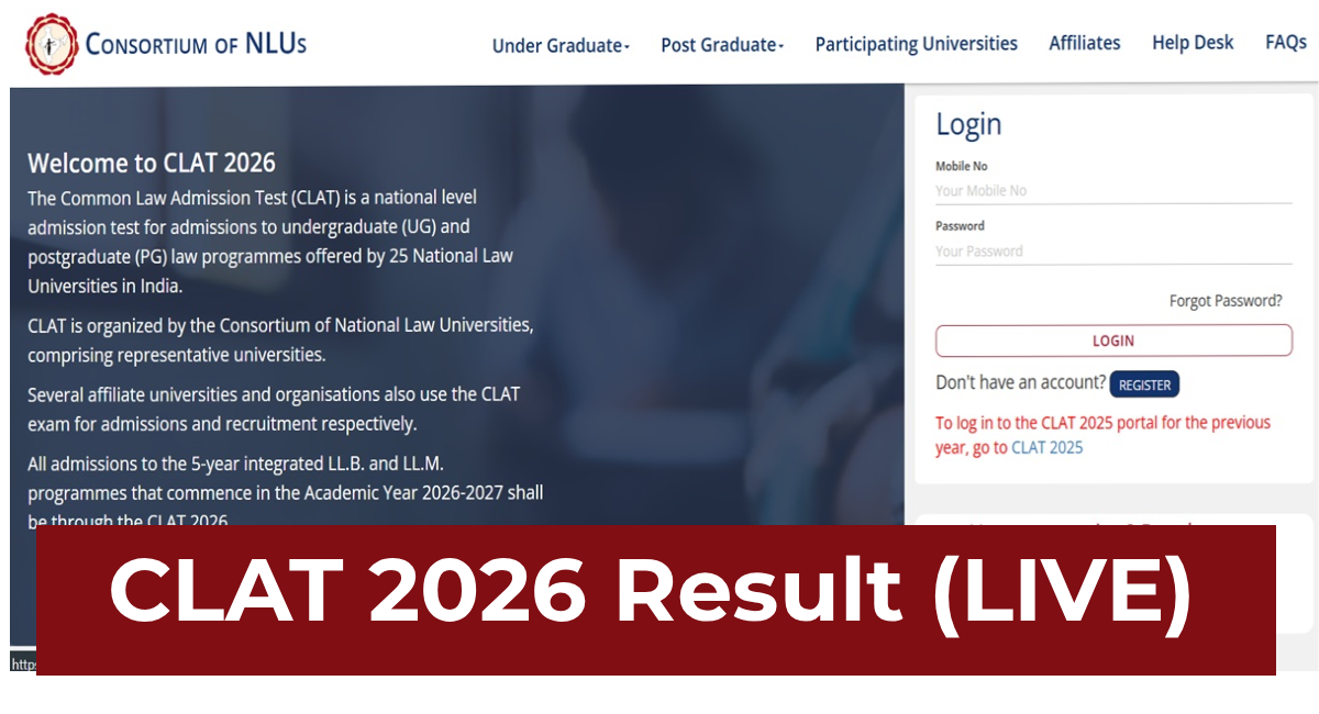 CLAT 2026 Result