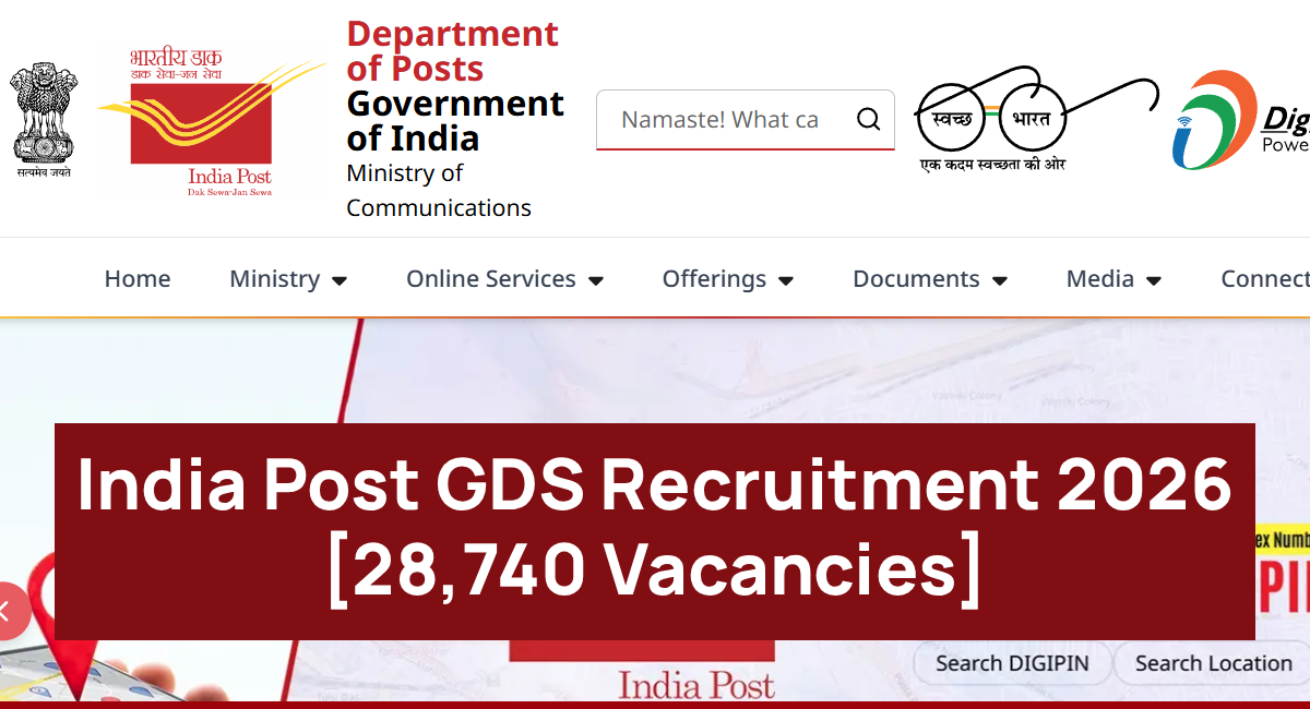 India Post GDS Recruitment 2026